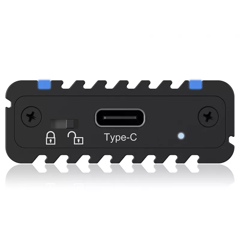 ICY BOX IB-1824ML-C31 carcasa SSD negra M.2