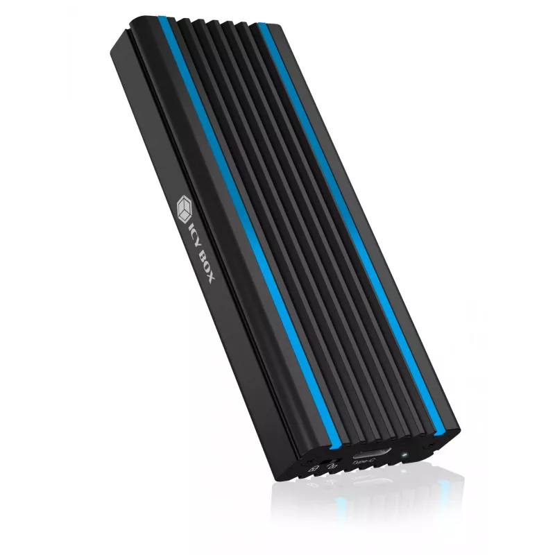 ICY BOX IB-1824ML-C31 carcasa SSD negra M.2