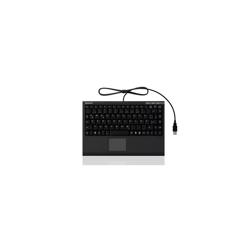 KeySonic ACK-540U+ (DE) teclado oficina USB QWERTZ alemán negro