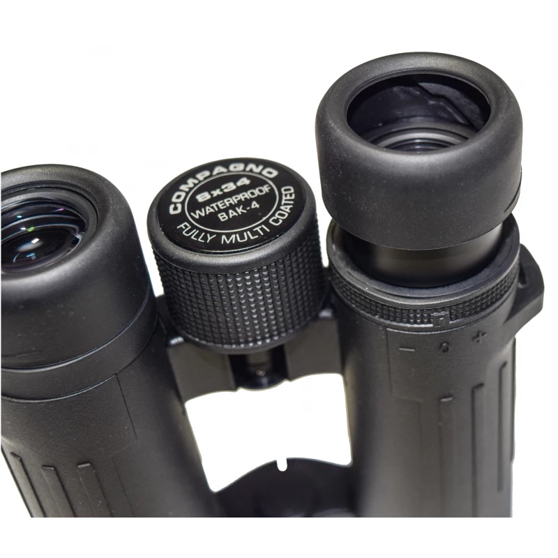 Prismáticos Braun Compagno 8 x 34 WP BAK-4 tejado negro