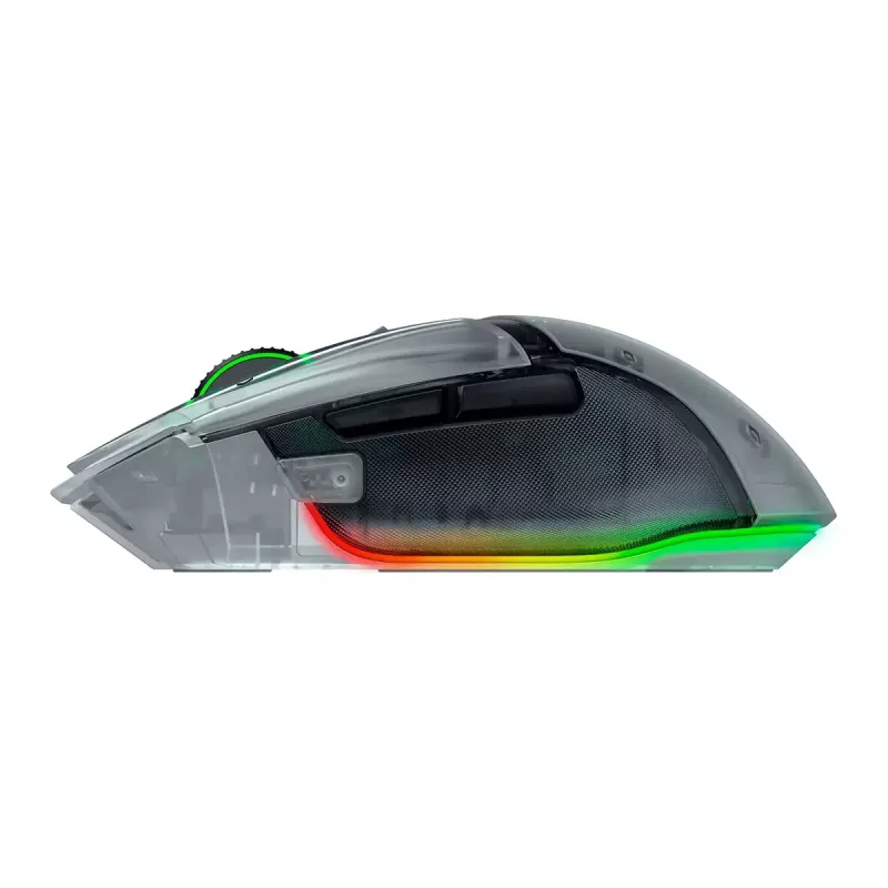 Ratón gaming inalámbrico Razer Basilisk V3 Pro 35K Phantom White Edition
