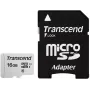 Tarjeta Micro SDHC TRANSCEND 300S 16 GB UHS-I U1 con adaptador