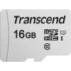 Tarjeta Micro SDHC TRANSCEND 300S 16 GB UHS-I U1 con adaptador