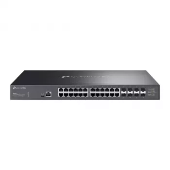 Switch gestionado TP-Link Omada 24 puertos 10GBASE-T L2+ con 8 ranuras 10GE SFP+