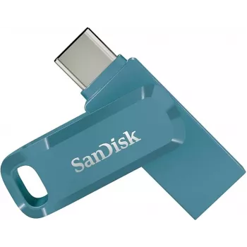 Memoria USB WESTERN DIGITAL SanDisk Ultra Dual Drive Go - 128GB - USB-C / USB-A - Navagio Bay