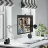 Monitor táctil ALOGIC Clarity Max Touch 32C4KPDWT, 32 pulgadas, 3840x2160 4K UHD, 65 W Power Delivery, cámara web de 8 MP, hub USB, negro/plateado