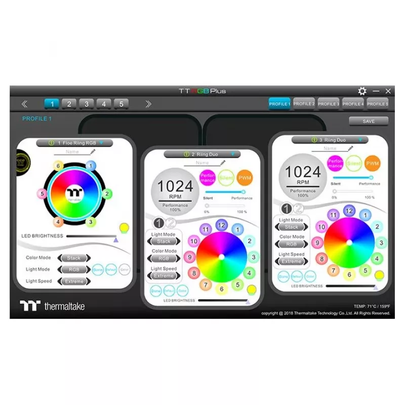 THERMALTAKE Accesorio de refrigeración líquida - Floe DX RGB 240 TT Premium Edition