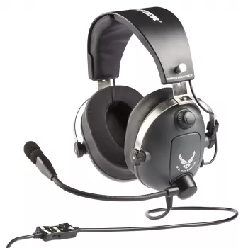 Thrustmaster T.Flight U.S. Air Force Auriculares con cable diadema aviación/control de tráfico aéreo negro, gris