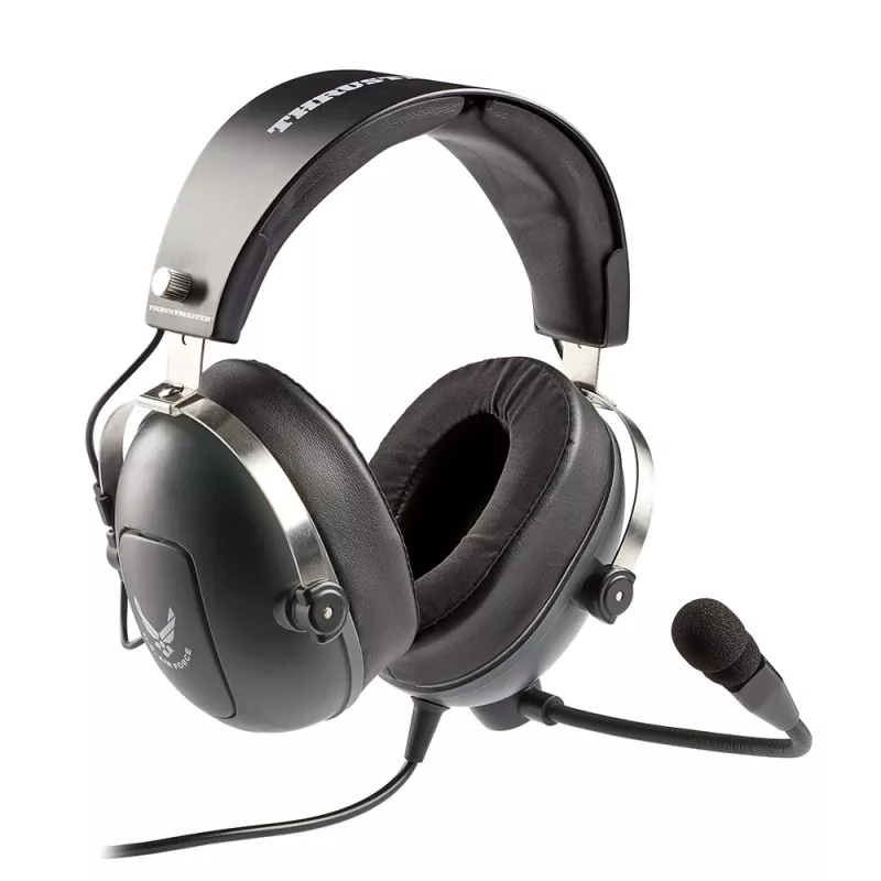 Thrustmaster T.Flight U.S. Air Force Auriculares con cable diadema aviación/control de tráfico aéreo negro, gris