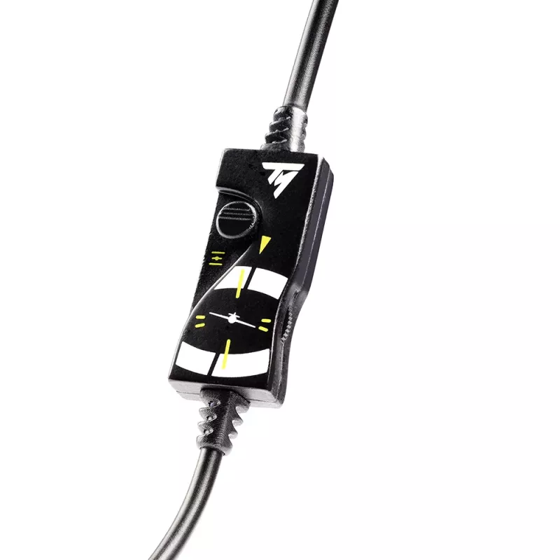 Thrustmaster T.Flight U.S. Air Force Auriculares con cable diadema aviación/control de tráfico aéreo negro, gris