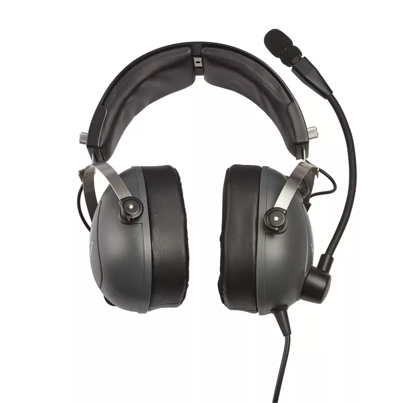 Thrustmaster T.Flight U.S. Air Force Auriculares con cable diadema aviación/control de tráfico aéreo negro, gris