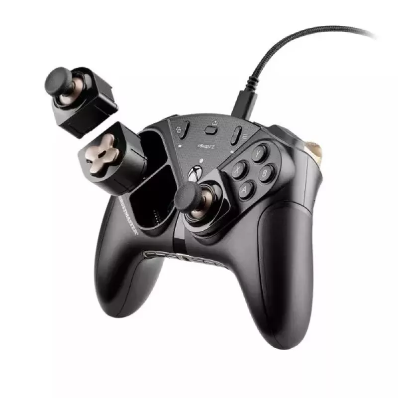 Thrustmaster D-IPPON Módulo D-Pad, PC, Xbox One, Xbox Series S, Xbox Series X, D-Pad, negro, dorado, 1 ud., 133 mm, 50 mm