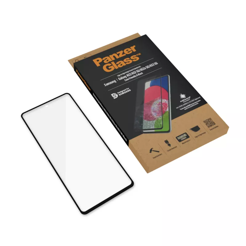 PanzerGlass ® Lámina protectora de pantalla para Samsung Galaxy A52 | A52 5G | A52s 5G | A53 5G