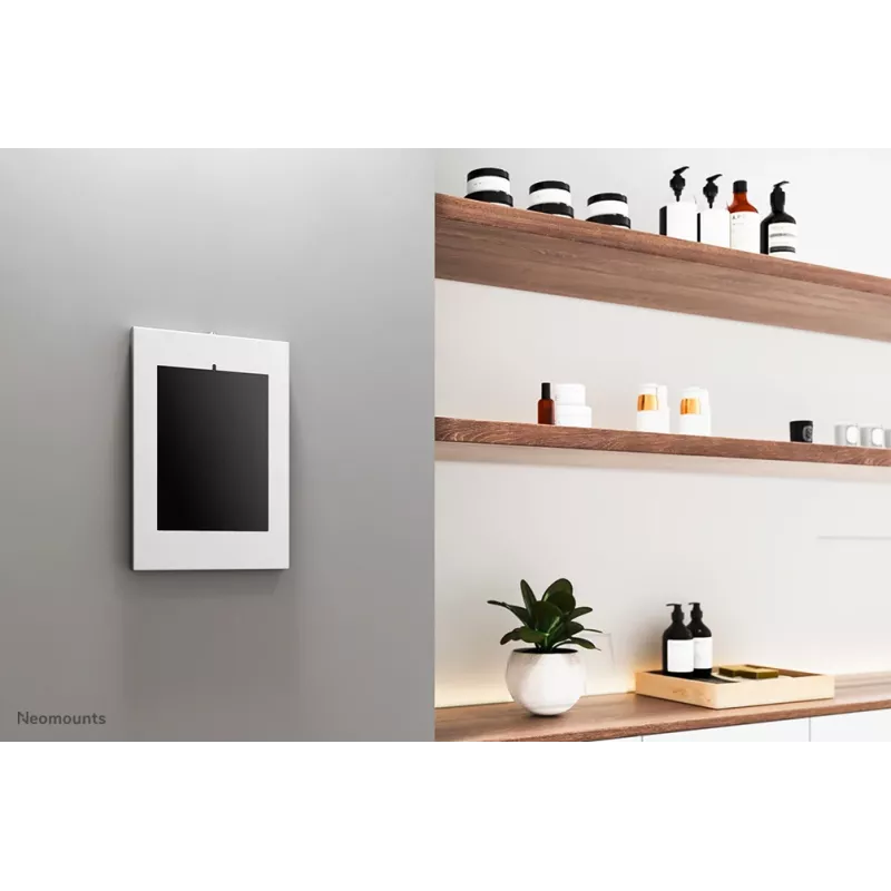 Neomounts WL15-650WH1 Soporte de pared para tablet 9,7–11 inch – con cerradura