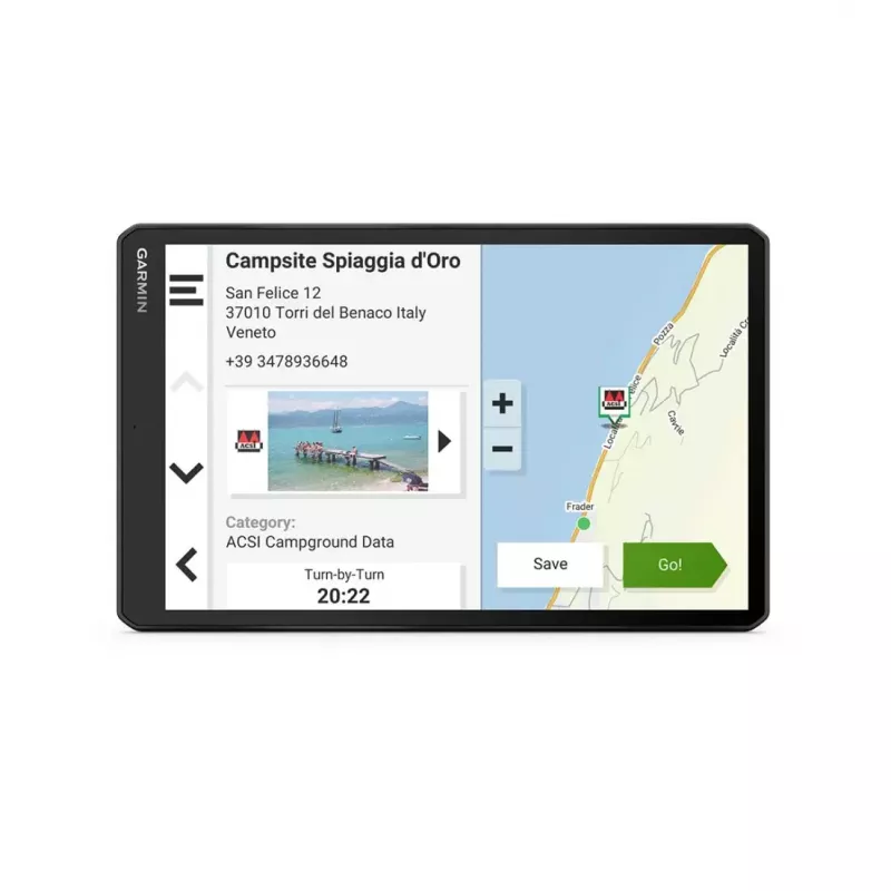 Navegador Garmin Camper 1095 Negro