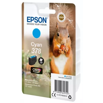 Epson Squirrel pack individual cian 378 tinta Claria Photo HD