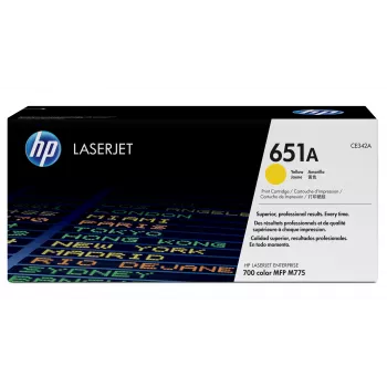 HP 651A cartucho de tóner original LaserJet Amarillo, 16000 páginas, amarillo, 1 ud.