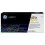 HP 651A cartucho de tóner original LaserJet Amarillo, 16000 páginas, amarillo, 1 ud.