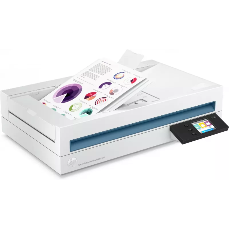 HP Scanjet Enterprise Flow N6600 fnw1 escáner de mesa y ADF 1200 x 1200 DPI A4 Blanco