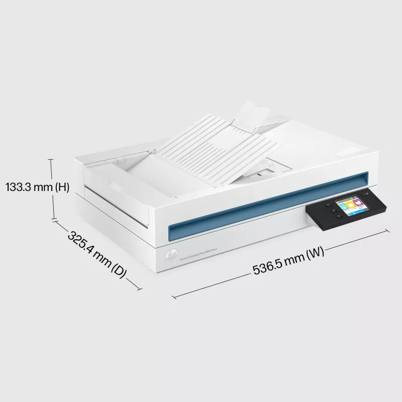 HP Scanjet Enterprise Flow N6600 fnw1 escáner de mesa y ADF 1200 x 1200 DPI A4 Blanco