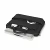DICOTA Eco funda delgada Case Plus Base – funda para portátil 13-15,6 pulgadas - Negro / 300d RPET poliéster