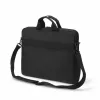 DICOTA Eco funda delgada Case Plus Base – funda para portátil 13-15,6 pulgadas - Negro / 300d RPET poliéster