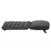 LOGITECH Ergo K860 – teclado inalámbrico dividido, grafito, AZERTY, francés