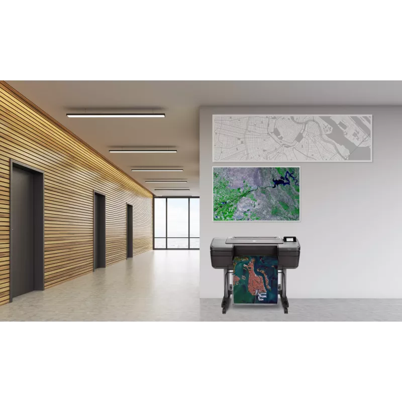 HP Designjet Z6dr 44-in Impresora PostScript con recortador en V