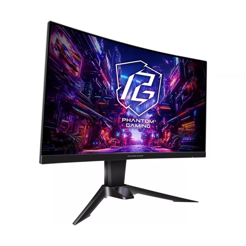 ASROCK Monitor gaming - Pg27qrt2a - 27in - 2560 X 1440 QHD - Curvo 180Hz - Negro