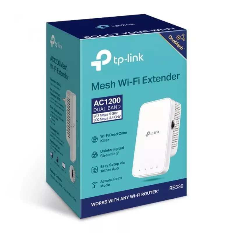 TP-Link RE335 Repetidor de red 867 Mbit/s blanco