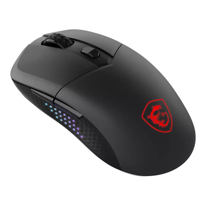 MSI VERSA 300 ELITE WIRELESS Ratón gaming diestro RF Wireless + Bluetooth + USB Type-C óptico 26000 DPI