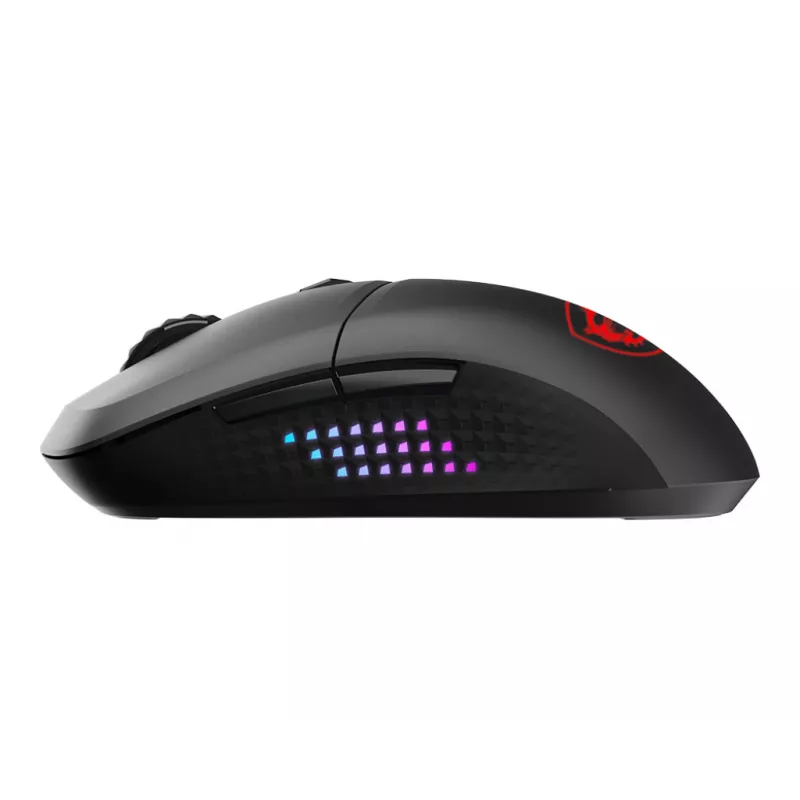 MSI VERSA 300 ELITE WIRELESS Ratón gaming diestro RF Wireless + Bluetooth + USB Type-C óptico 26000 DPI