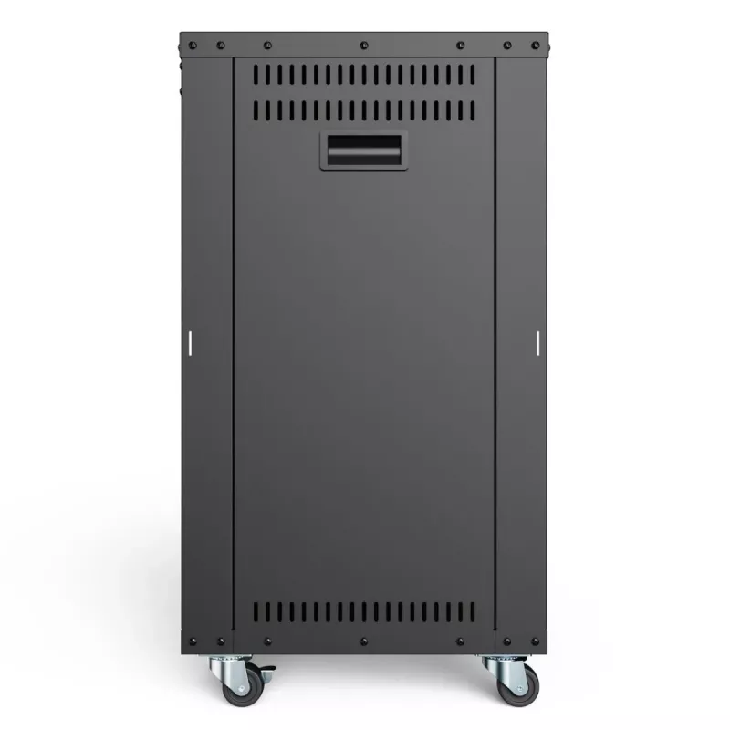 DIGITUS Rack AVS 16U 780x507x460 mm roscas rodillos negro