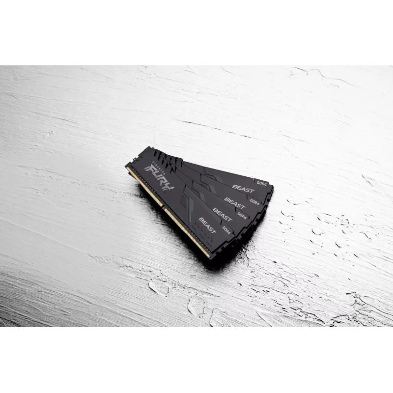 Kingston Technology FURY Beast 8GB 3200MT/s DDR4 CL16 DIMM negro