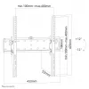 Neomounts FPMA-W350 negro Soporte de pared para TV 32-55