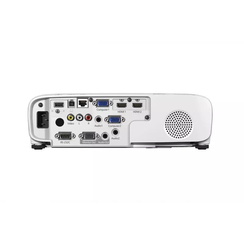 Proyector de sobremesa Epson EB-W49 — 3LCD, WXGA 1280×800, 3800 ANSI lm, 16:10, zoom manual 1,2x, 2,7 kg, blanco
