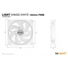 be quiet! Light Wings White | 140mm PWM pack de tres ventiladores para carcasa 14 cm 3 unidades