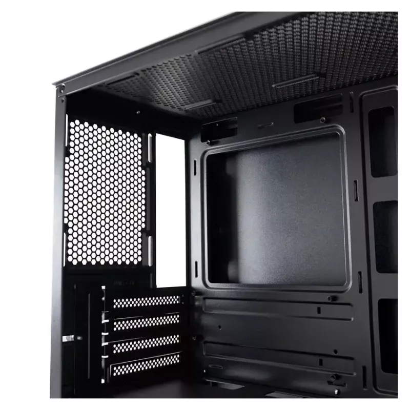 Caja de PC LC-Power 2016MB Micro Tower negro