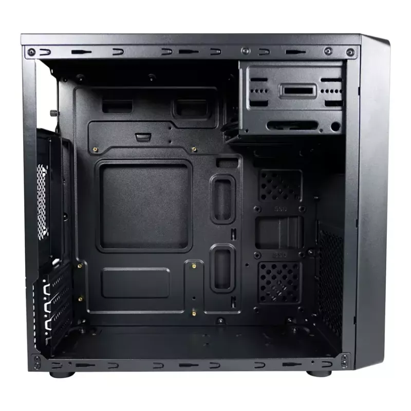 Caja de PC LC-Power LC-2017MB-ON Micro Tower negro