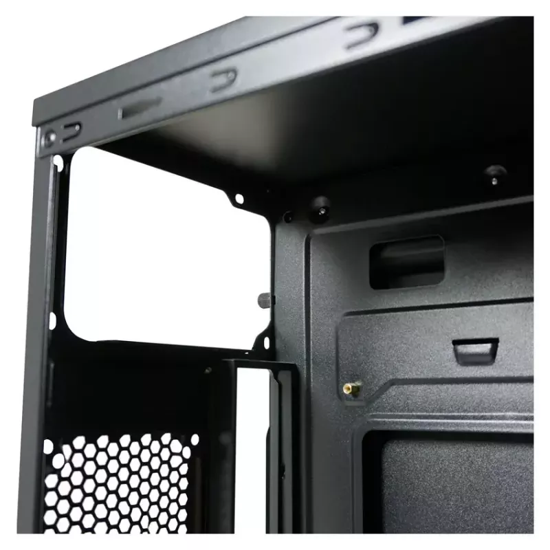 Caja de PC LC-Power LC-2017MB-ON Micro Tower negro