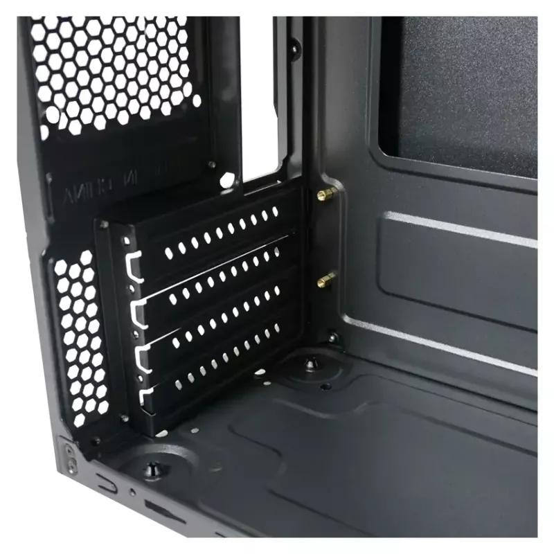Caja de PC LC-Power LC-2017MB-ON Micro Tower negro