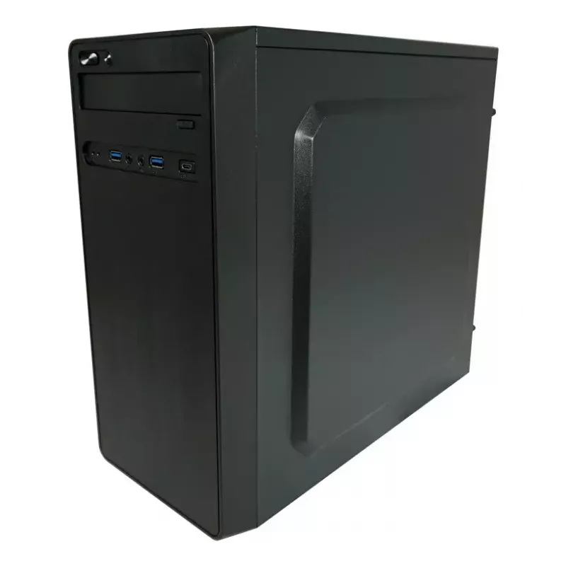 Caja de PC LC-Power LC-2017MB-ON Micro Tower negro