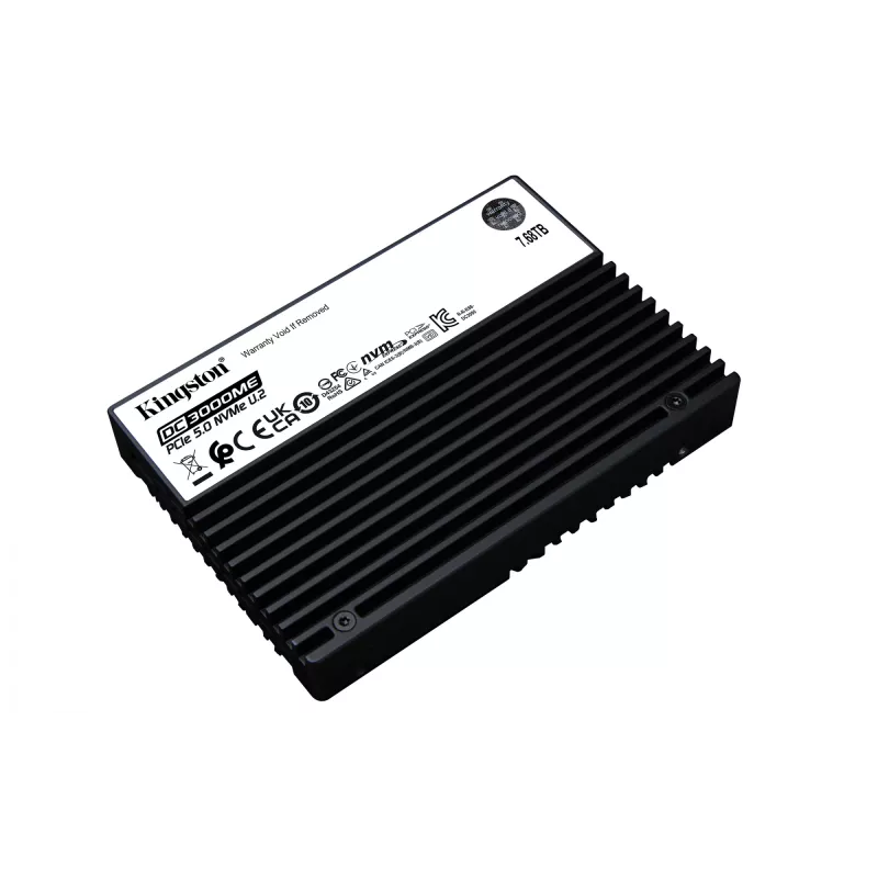 SSD empresarial Kingston Technology 7,68 TB DC3000ME U.2 PCIe 5.0 NVMe TCG Opal