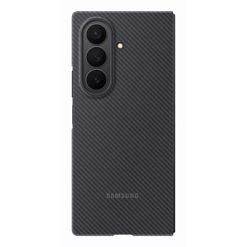 Funda Samsung EF-XF966SBEGWW Carbon Shield para Galaxy Z Fold7, negra