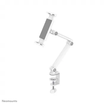 Soporte para tablet Neomounts DS15-545WH1 con pinza de mesa 4,7-12,9