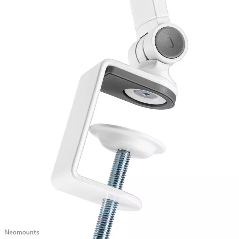 Soporte para tablet Neomounts DS15-545WH1 con pinza de mesa 4,7-12,9