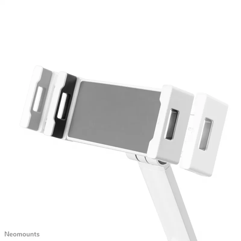 Soporte para tablet Neomounts DS15-545WH1 con pinza de mesa 4,7-12,9