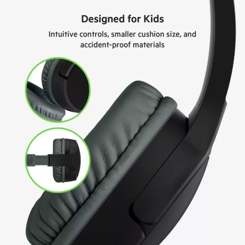 BELKIN Headset Kids - Soundform Kids - estéreo - negro