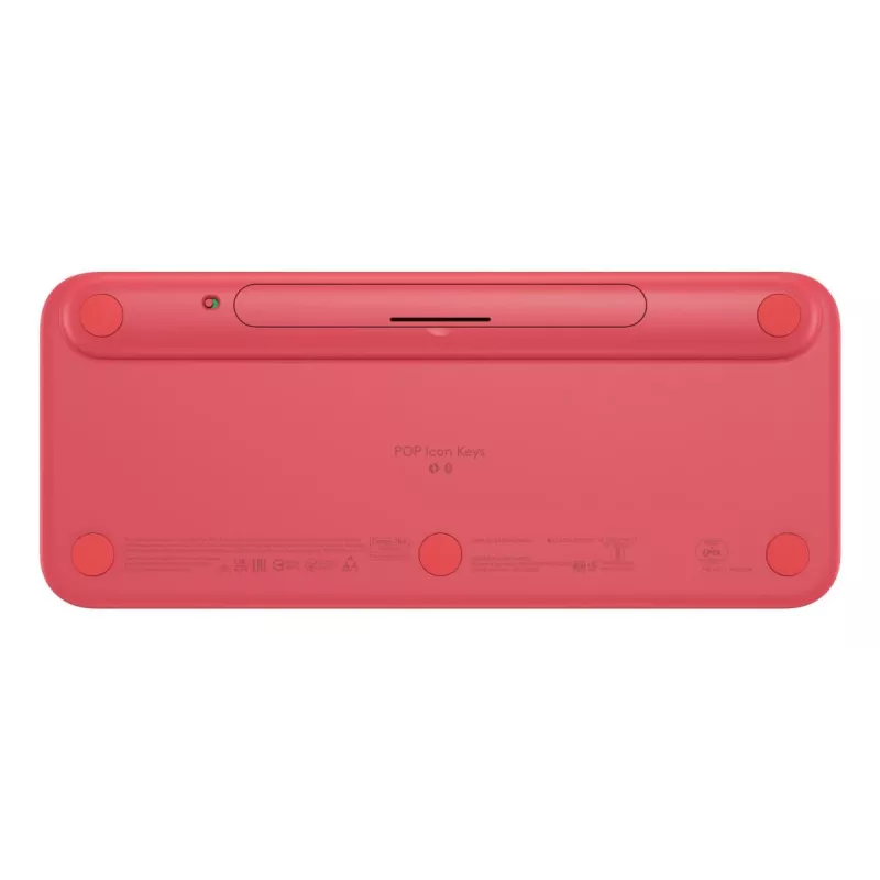 LOGITECH teclado inalámbrico - Pop Icon Keys - rosa y blanco roto Qwerty Uk