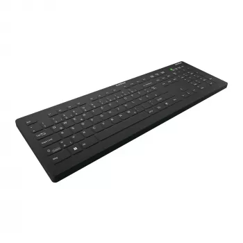 Contour Design Active Key Contour QuickClean teclado médico con cubierta extraíble tamaño completo inalámbrico negro DE C8112